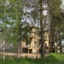 Hus nr 1 och 2 i natur  (vy från vattensidan) 2017-06-28