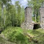 Edske masugn där första lyckade bessemerblåsningen utfördes.